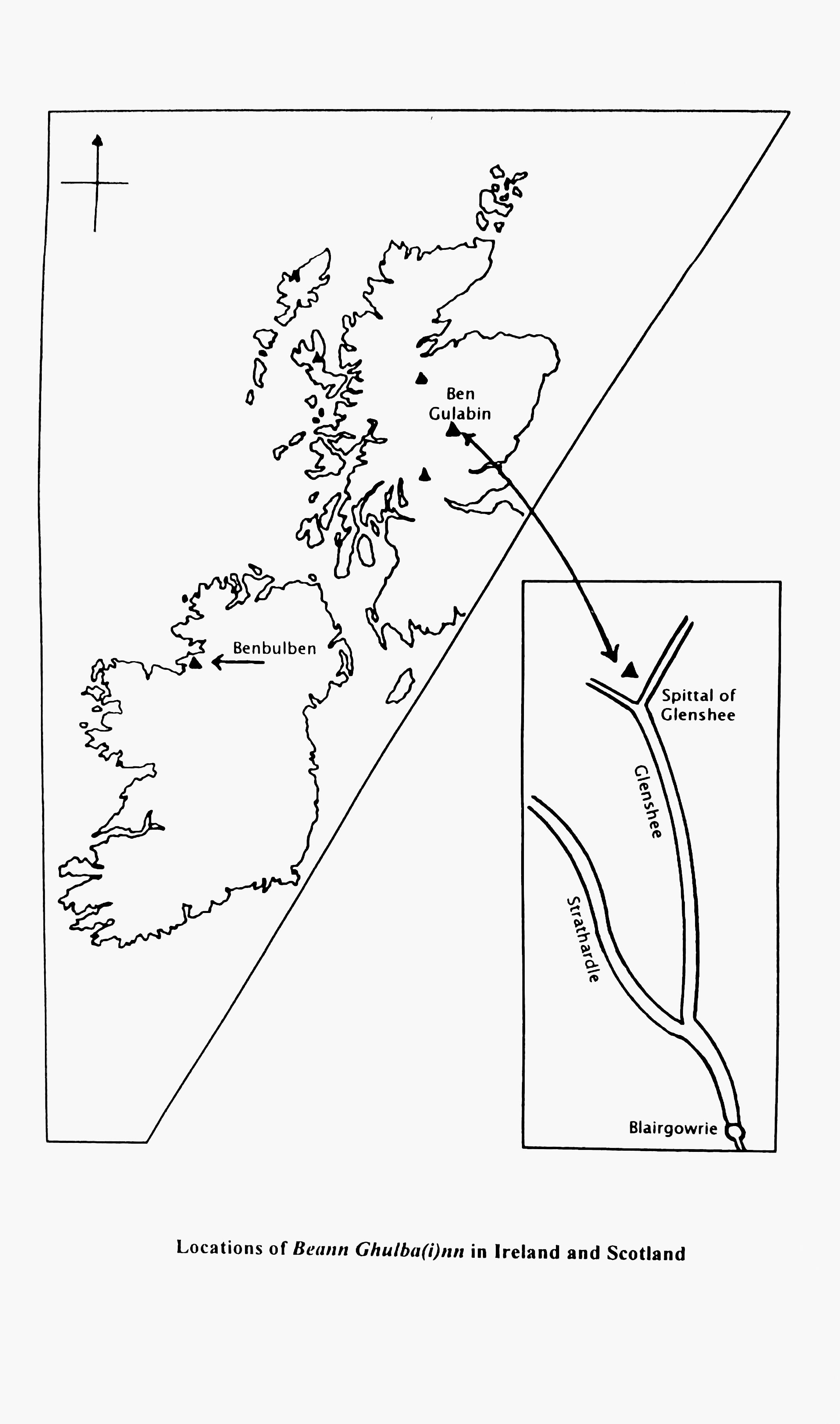 Map for Notes to Poem XII