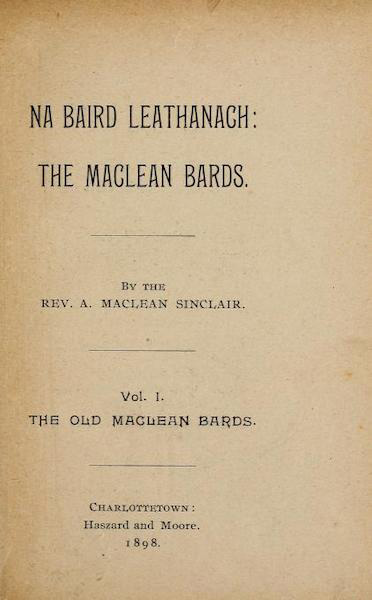 Na Baird Leathanach